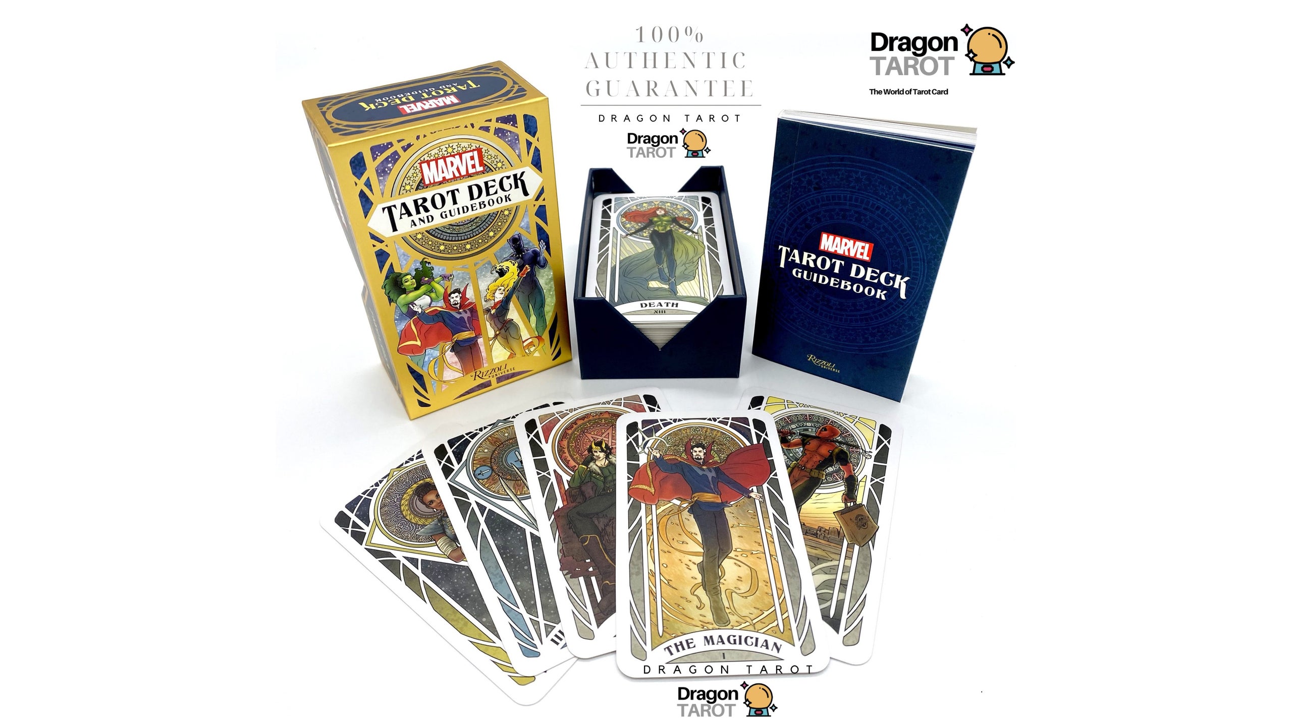 Marvel Tarot Deck and Guidebook - ร้าน Dragon Tarot ขายไพ่ทาโรต์ ของแท้ ...